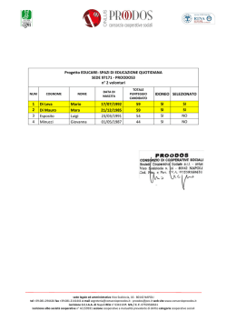 graduatoria sede 97171