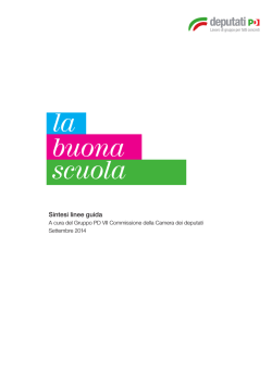 Sintesi LaBuonaScuola