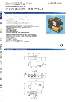 II2G/D EEx dm IIC T4,T5,T6 (PARKER)