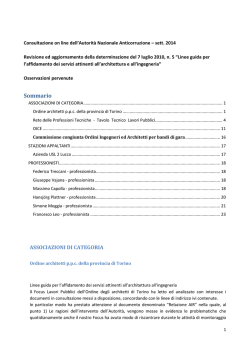 Sommario - Autorità