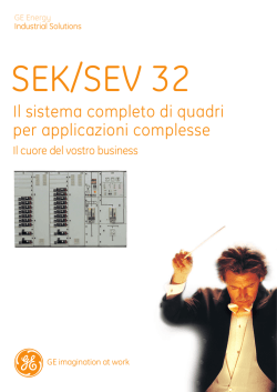 SEK/SEV 32 - GE Power Controls