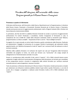 D.D.G. 86 del 6 novembre 2014 - Ufficio Scolastico Regionale per il