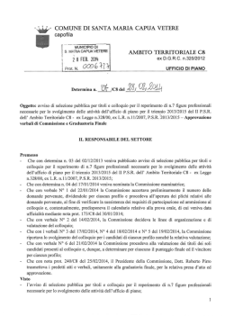 Graduatoria_Finale - Comune di Santa Maria Capua Vetere