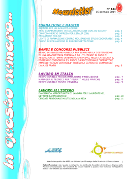 25 Aprile Assemblea ordinaria dei delegati