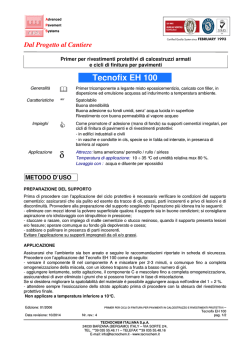 Tecnofix EH 100 - Tecnochem Italiana