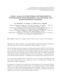 integration with existing cad systems and finite element