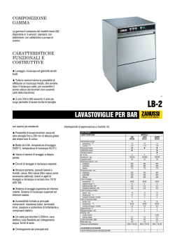 LAVASTOVIGLIE PER BAR