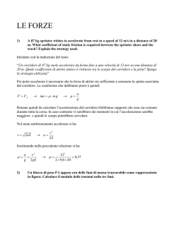 esercizi sulle forze