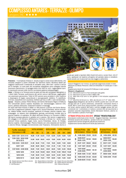 COMPLESSO ANTARES &mdash; TERRAZZE &mdash; OLIMPO