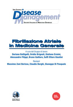 Fibrillazione Atriale in Medicina Generale Società Italiana