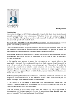 Termine incarico del Garante dei diritti delle persone