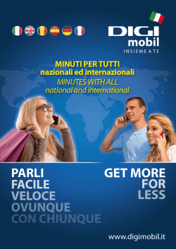 MODULO PRENOTAZIONE - PASQUETTA FOLK FESTIVAL 2015