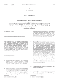Annotazioni su recenti sentenze concernenti: formulari