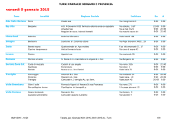 elenco 2&deg; serie.