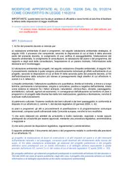 LA DEEP RENOVATION IN ITALIA: PROPOSTE PER LA