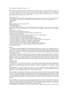 PROGETTO SOLIDARIETA` A.S. 2014/15