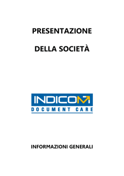 Presentazione Indicom.sc
