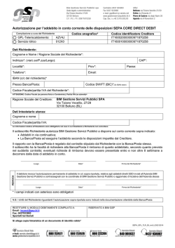 modulo - Bim Gestione Servizi Pubblici