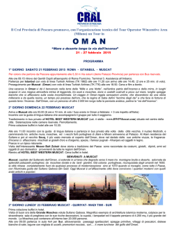 Maggiori Informazioni