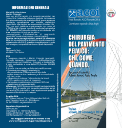 pELvICO - Symposium organizzazione congressi