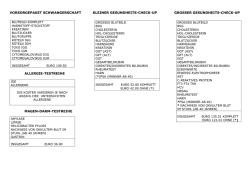 Scarica brochure pacchetti - Portale Servizi LaborMed