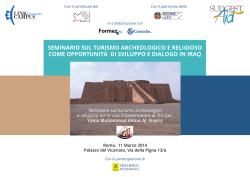 Programma del Seminario