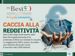 Best 50 di legalcommunity.it