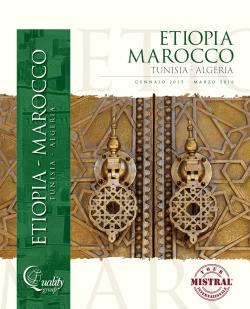ETIOPIA MAROCCO E T IO PIA - M A RO CCO