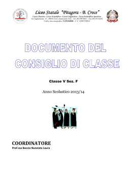 DOCUMENTO FINALE 2014 V F