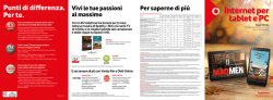 Internet per tablet e PC