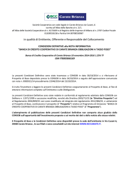 10 novembre 2014 - 2016 1.25% TF