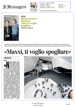 « Marmi, ti voglio spogliare »