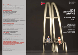 brochure - Una poltrona per Te