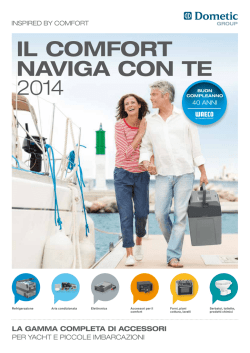 IL COMFORT NAVIGA CON TE 2014