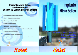Impianto Micro Eolico