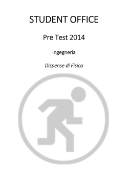 Fisica - Pretest Ingegneria
