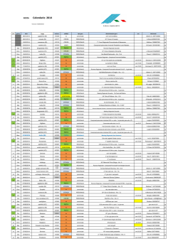 Calendario 2014 - biellaedintorni dal 2006 con te. News atletica