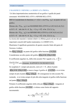 studio di funzioni &ndash; cap4