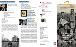 Brochure pieghevole - Associazione Nazionale Reduci dalla Prigionia