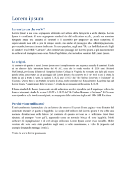 Lorem ipsum - Musa Editoria Group