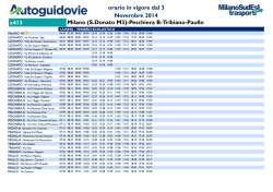 z413 Milano (S.Donato M3)-Peschiera B-Tribiano - Milano sud-est