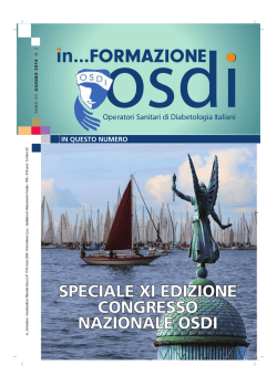 SPECIALE XI EDIZIONE CONGRESSO NAZIONALE OSDI