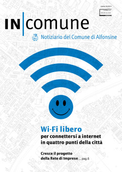 Wi-Fi libero - Comune di Alfonsine
