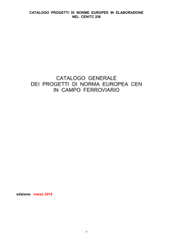 numero di WI o prEN
