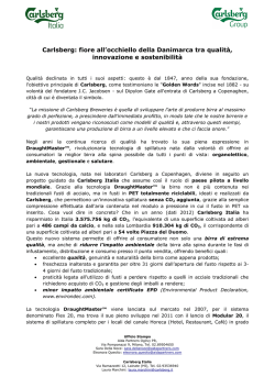 Scarica Comunicato Stampa