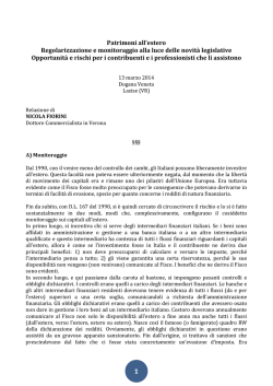 Scarica la Relazione