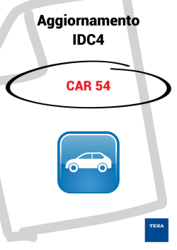 Aggiornamento IDC4 CAR 54