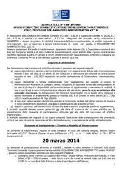 COLL.AMM.VO per sito - USL 6