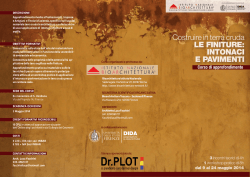 pieghevole con programma completo
