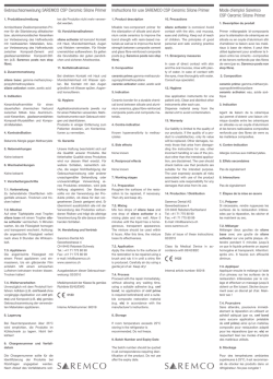 Gebrauchsanweisung SAREMCO CSP Ceramic Silane Primer
